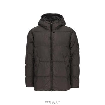 26FW 스톤 아일랜드 크링클 렙스 NY 패딩 재킷 L2S154100037S0A23 V0062 Grigio