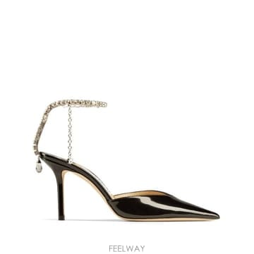 Jimmy Choo 26FW ������ �� ������ SAEDA85BOB BLACKCRYSTAL Nero26FW ������ �� ������ SAEDA85BOB BLACKCRYSTAL Nero