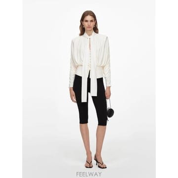 Self Portrait 26FW ���� ��Ʈ����Ʈ ����콺 AW26009TBC CREAM Bianco26FW ���� ��Ʈ����Ʈ ����콺 AW26009TBC CREAM Bianco