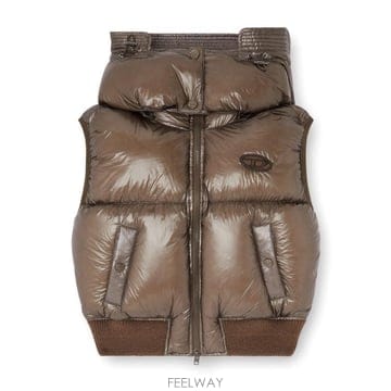 26FW 디젤 패딩 조끼 A221630BKCP 96H Marrone