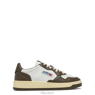 26FW 오트리 메달리스트 로우 스니커즈 AULM WB68 Marrone
