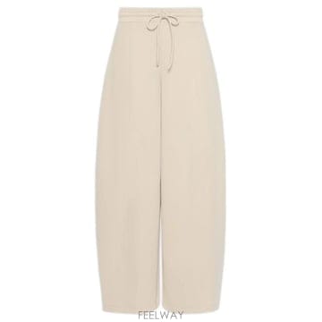 26FW 막스마라 스트레이트 팬츠 2621786081600 005 Beige