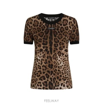 Dolce&Gabbana 26FW ��ü�ذ��ٳ� ���� Ƽ���� F8N08TFS78S HY13M Marrone26FW ��ü�ذ��ٳ� ���� Ƽ���� F8N08TFS78S HY13M Marron