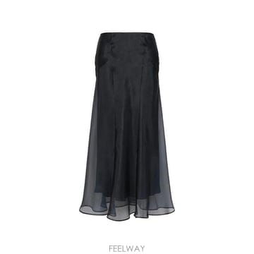 26FW 막스마라 롱 스커트 2621106017600 019 Blu