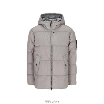 26FW 스톤 아일랜드 크링클 렙스 NY 패딩 재킷 L2S154100037S0A23 V0060 Grigio