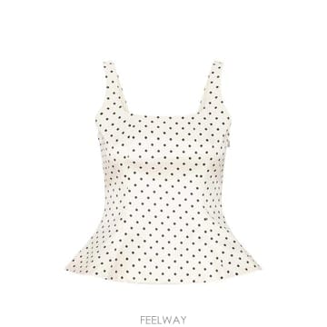 ROTATE 26FW ������Ʈ �μҸ� Ƽ���� 116527 803 Bianco26FW ������Ʈ �μҸ� Ƽ���� 116527 803 Bianco