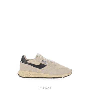 26FW 오트리 릴윈드 로우 나일론 스웨이드 스니커즈 WWLM UT60 Beige