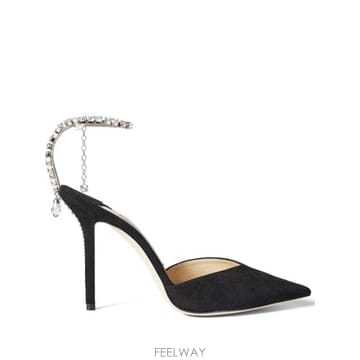 Jimmy Choo 26FW ������ �� ������ SAEDA100EWA BLACKCRYSTAL Nero26FW ������ �� ������ SAEDA100EWA BLACKCRYSTAL Nero