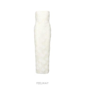 로테이트 롱 원피스 Bianco