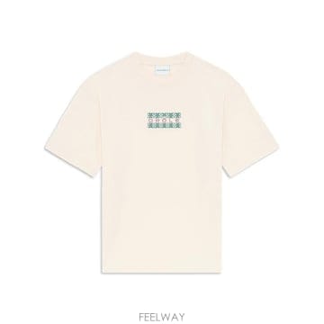 26FW 드롤드무슈 반팔 티셔츠 LTS326CO248 LBG Beige