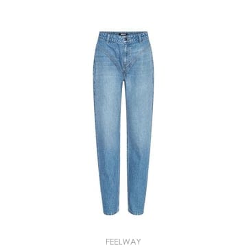 로테이트 데님 팬츠 Blu