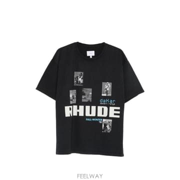 RHUDE 26FW ��� ���� Ƽ���� RHPF26TT03012 6191 Nero26FW ��� ���� Ƽ���� RHPF26TT03012 6191 Nero