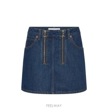 마린세르 미드나잇 블루 미니 스커트