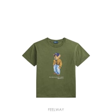 26FW 폴로 랄프로렌 반팔 티셔츠 211B17806 001 Verde