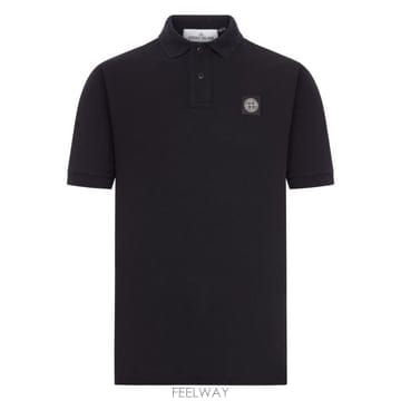 26SS 스톤 아일랜드 와펜패치 폴로 셔츠 L1S152200008S0017 V0029 Nero