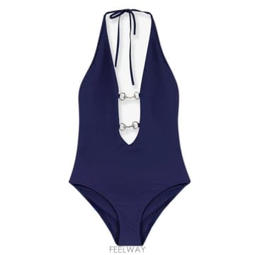 26SS 구찌 원피스 수영복 853149XHAK9 4026 Blue