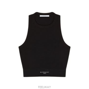26FW 지방시 민소매 티셔츠 BW70FNR2Q3 001 Nero