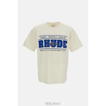 26FW 루드 반팔 티셔츠 RHPF26TT05012 6184 Bianco