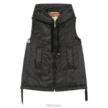 26FW 막스마라 패딩 조끼 2629296014600 009 Nero