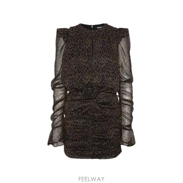 26FW 로테이트 숏 원피스 116626 3088 Marrone