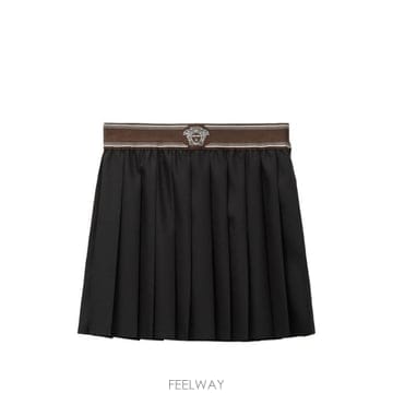 26FW 베르사체 숏 스커트 10258811A17669 1B000 Nero