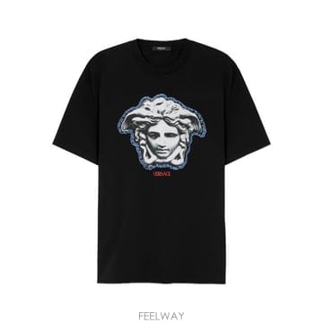 Versace 26SS ������ü ���� Ƽ���� 10133021A16753 1B000 Nero26SS ������ü ���� Ƽ���� 10133021A16753 1B000 Nero