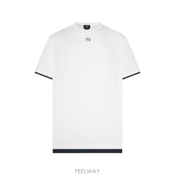 FENDI 26FW ��� ���� Ƽ���� FY1358AUIB F11VU Bianco26FW ��� ���� Ƽ���� FY1358AUIB F11VU Bianco