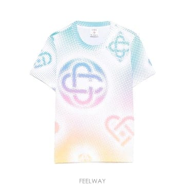 CASABLANCA 26SS ī�����ī ���� Ƽ���� WSP26JTS020 03 Multicolor26SS ī�����ī ���� Ƽ���� WSP26JTS020 03 Multicolor