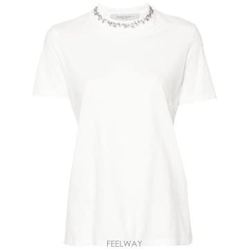 Golden Goose 26SS ��籸�� ī���� ũ����Ż Ƽ���� GWP01220P000673 1036326SS ��籸�� ī���� ũ����Ż Ƽ���� GWP01220P000673 1