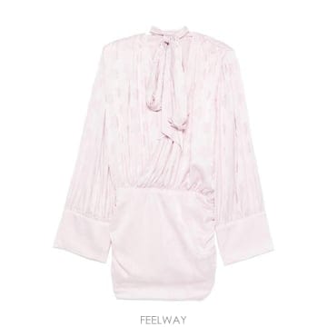 26SS 로테이트 미디 원피스 116064 1809 Rosa