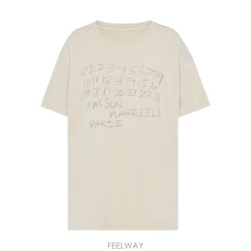 26SS 마르지엘라 뉴메리컬 코튼 티셔츠 S51GC0544S24575 119
