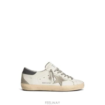 26FW 골든구스 슈퍼스타 스웨이드 스니커즈 GMF00102F006113 11915 Bianco
