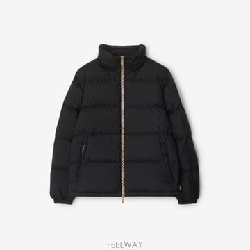 Burberry 26FW ������ üũ ������ ������ Ǫ�� ���� 8110196 A1189 Nero26FW ������ üũ ������ ������ Ǫ�� ���� 8110196 A11