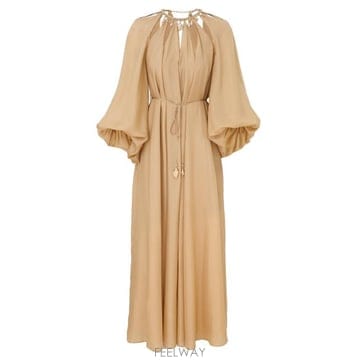 26FW 짐머만 롱 원피스 7592DSS263 CHP Beige