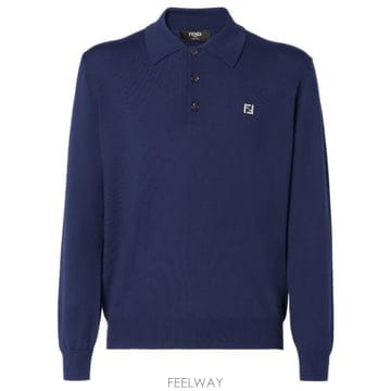 26SS 펜디 폴로 티셔츠 FZC167AU84 F0QA2 Blu