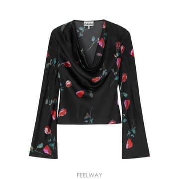 GANNI 26SS ���� ����콺 A1040048 099 Nero26SS ���� ����콺 A1040048 099 Nero