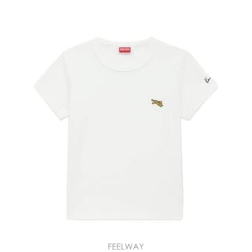 26FW 겐조 반팔 티셔츠 FG62TS2794SG 02 Bianco