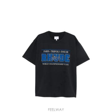 26FW 루드 반팔 티셔츠 RHPF26TT05012 6183 Nero