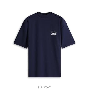 26FW 드롤드무슈 반팔 티셔츠 PERMTS203CO002 NY Blu