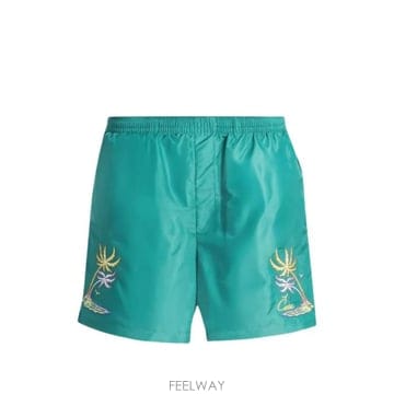26SS 카사블랑카 스윔팬츠 MSP26TR032 05 Verde
