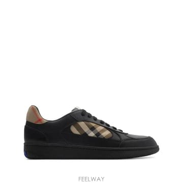 26FW 버버리 체크 테라스 스니커즈 8108650 A1189 Nero