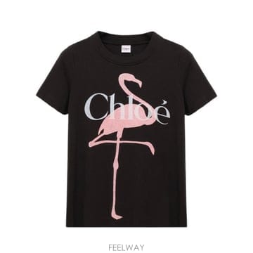 26SS 끌로에 반팔 티셔츠 CH26SJH08194 070 Nero