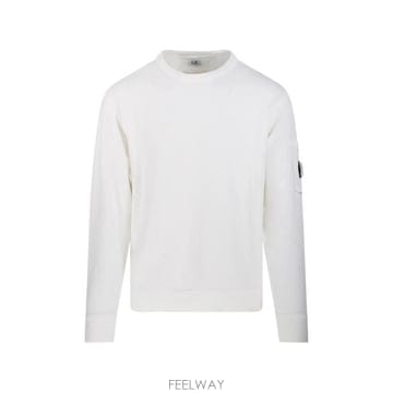 26SS 씨피 컴퍼니 긴팔 티셔츠 20CMSS207A110337O 114 Bianco