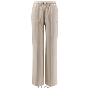26SS 몽클레어 스트레이트 팬츠 L10938H0000289B2V 034 White