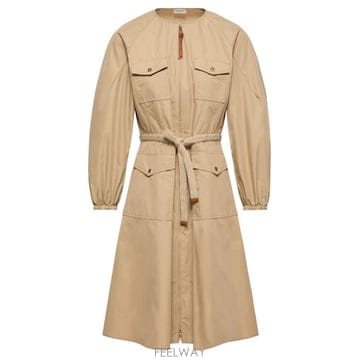26SS 몽클레어 미디 원피스 L10932G0000859866 202 Beige