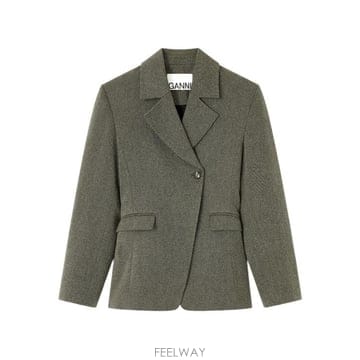 GANNI 25FW ���� ��Ʈ ���� W0752 809 Green25FW ���� ��Ʈ ���� W0752 809 Green