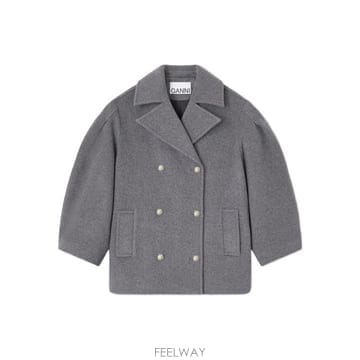 GANNI 25FW ���� �� ���������� �̵� ����Ʈ W0930 205 Grey25FW ���� �� ���������� �̵� ����Ʈ W0930 205 Grey