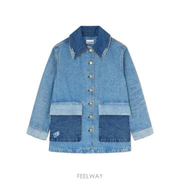 GANNI 26FW ���� ��Ʈ ���� A1010179 567 Blu26FW ���� ��Ʈ ���� A1010179 567 Blu