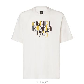 FENDI 25FW ��� ���� Ƽ���� FY0936AVOH F1J7C White25FW ��� ���� Ƽ���� FY0936AVOH F1J7C White