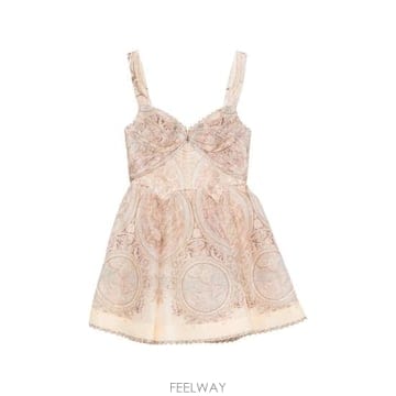 26FW 짐머만 원피스 6493DF262 CREAM NEUTRALS